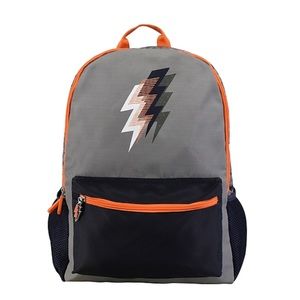 Pep Rally Gray Bolt Backpack